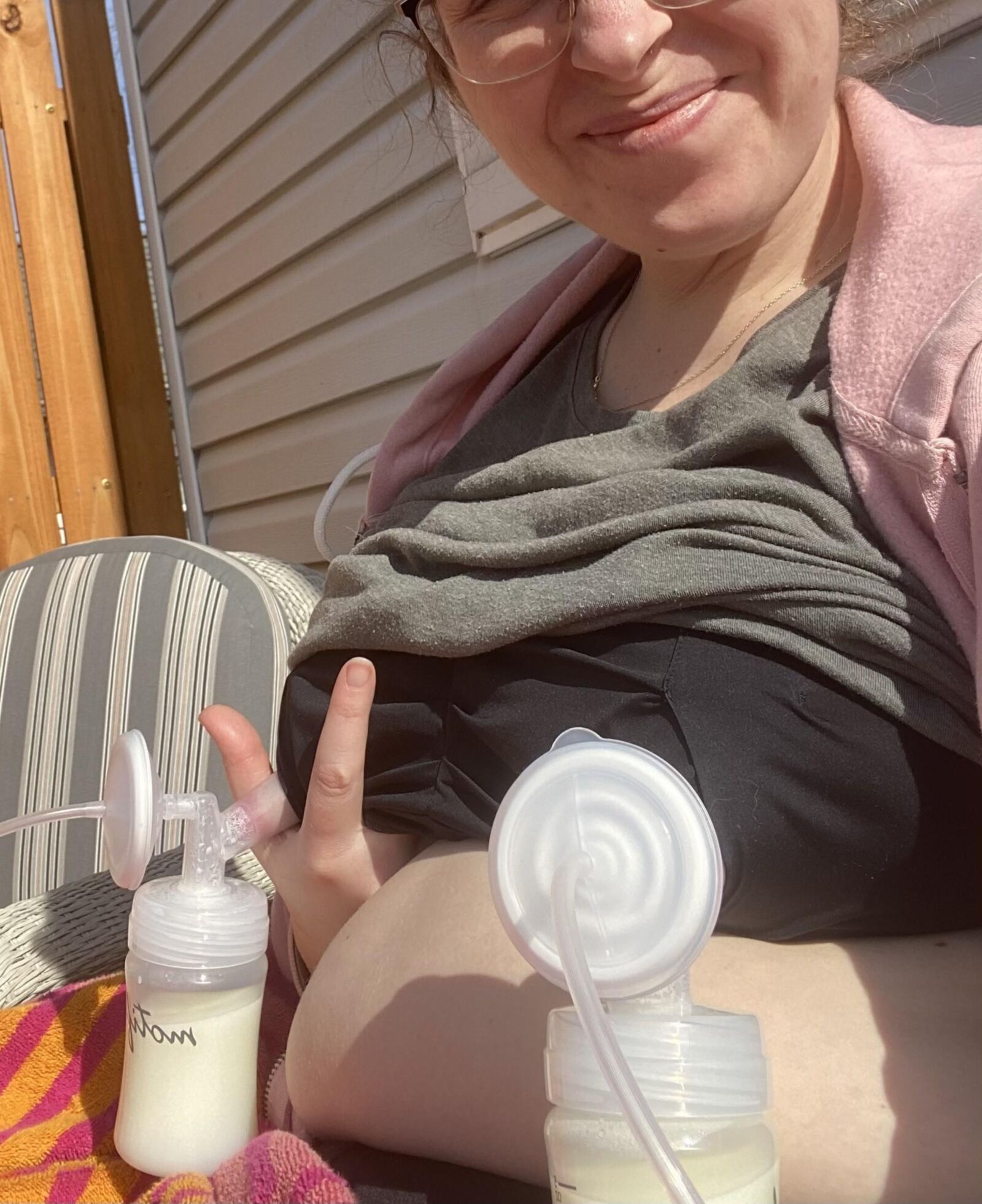 Wife Selfies (non nude, clothed, bras, scrubs, breast pumping)