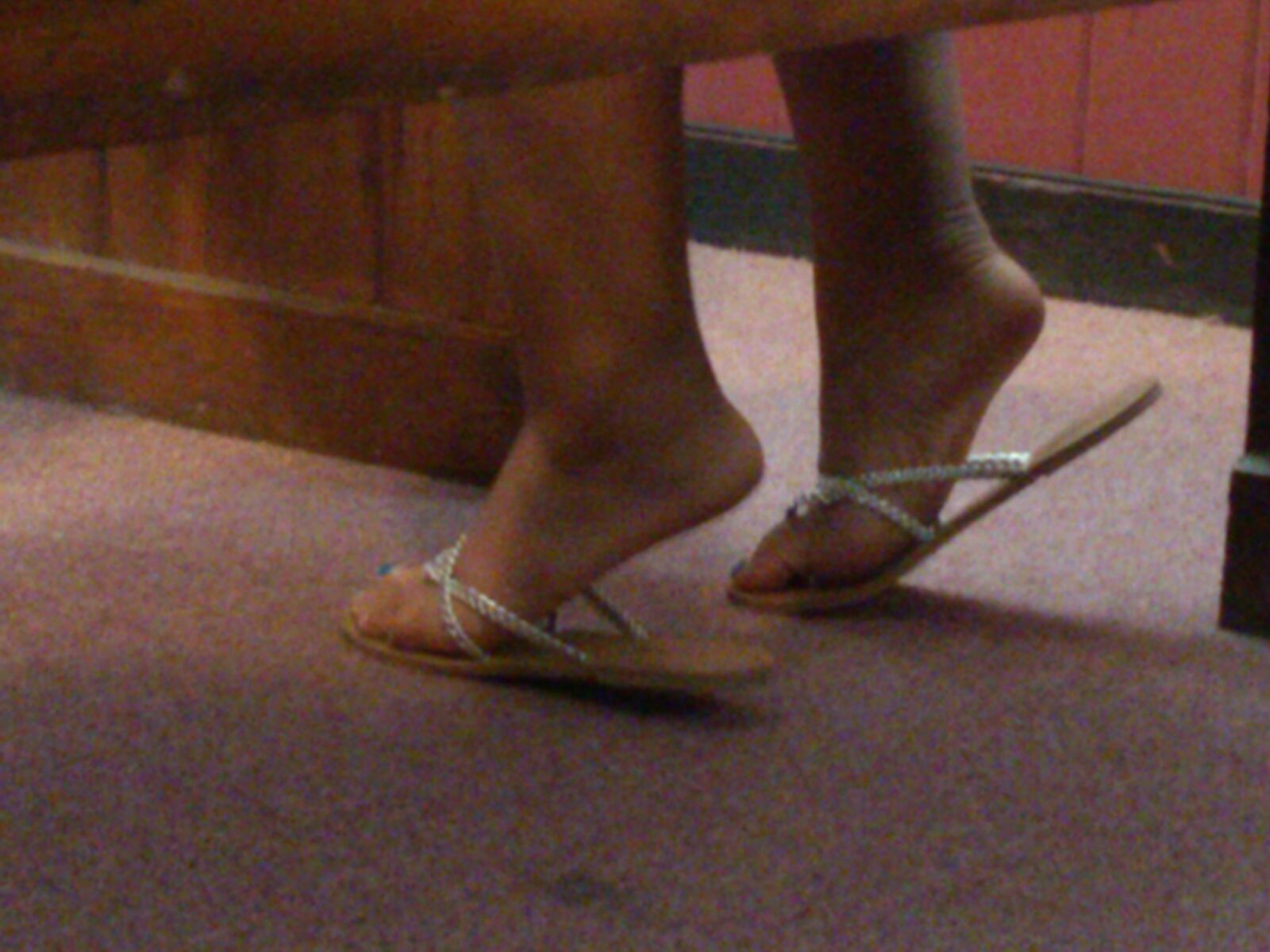 Candid Ebony Feet 