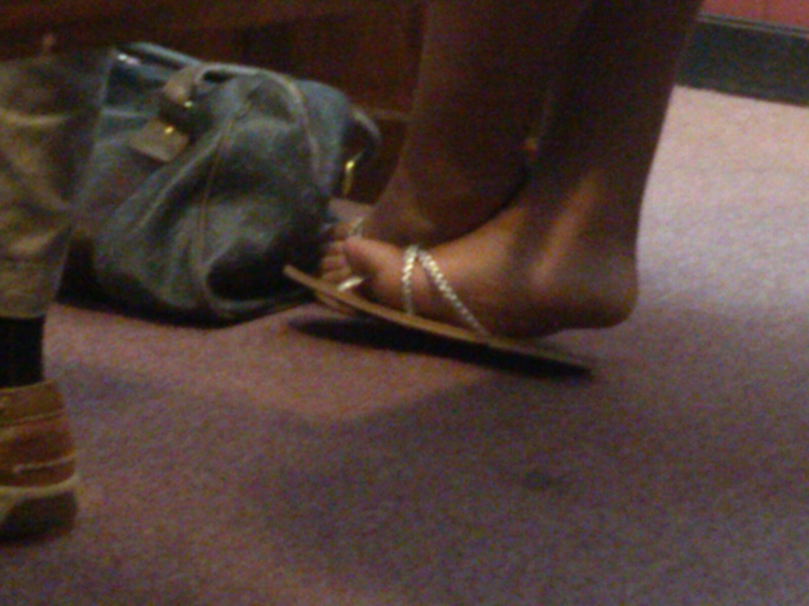 Candid Ebony Feet 