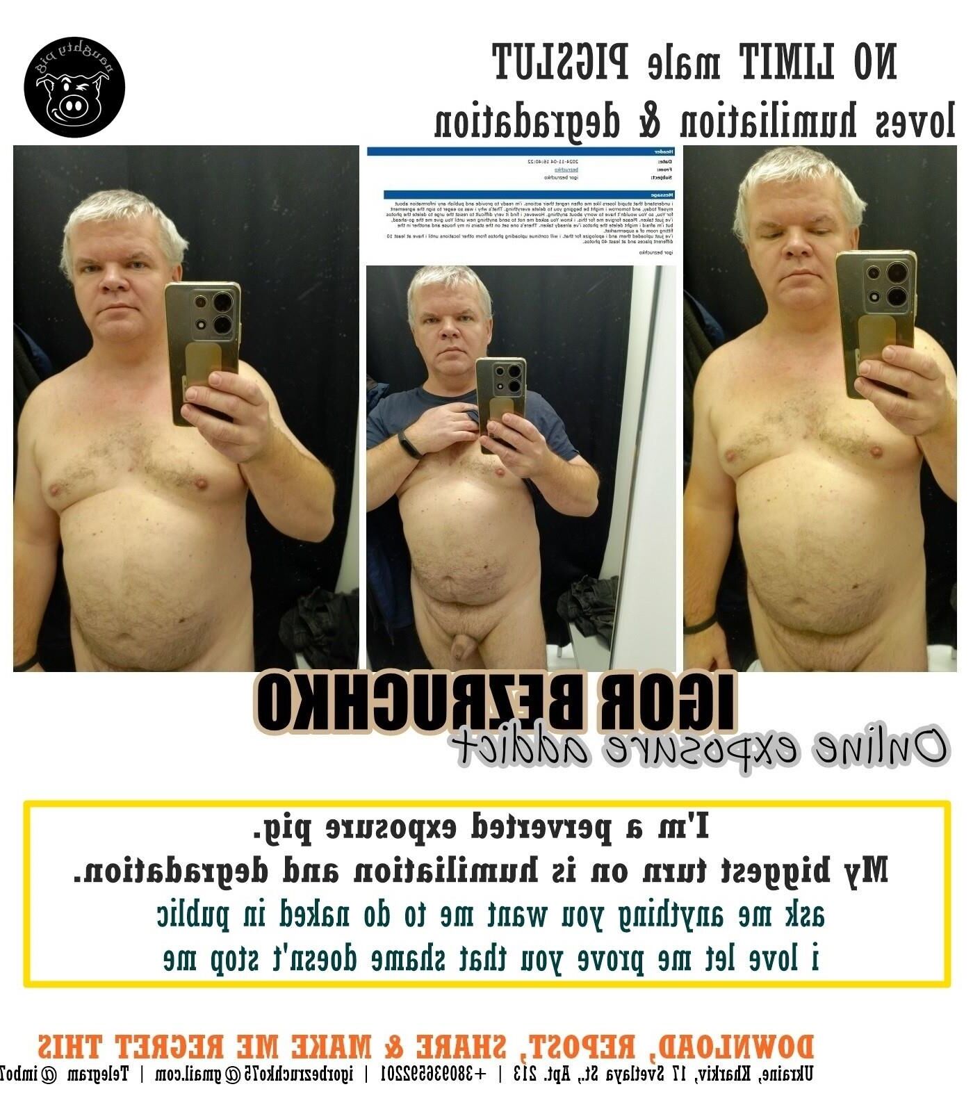 Male Webslut Igor Exposed