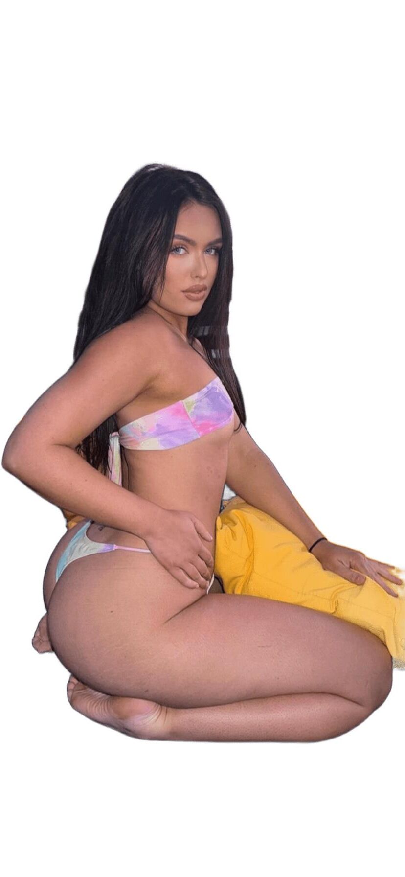 Latina Cute Big Butt Stickers 