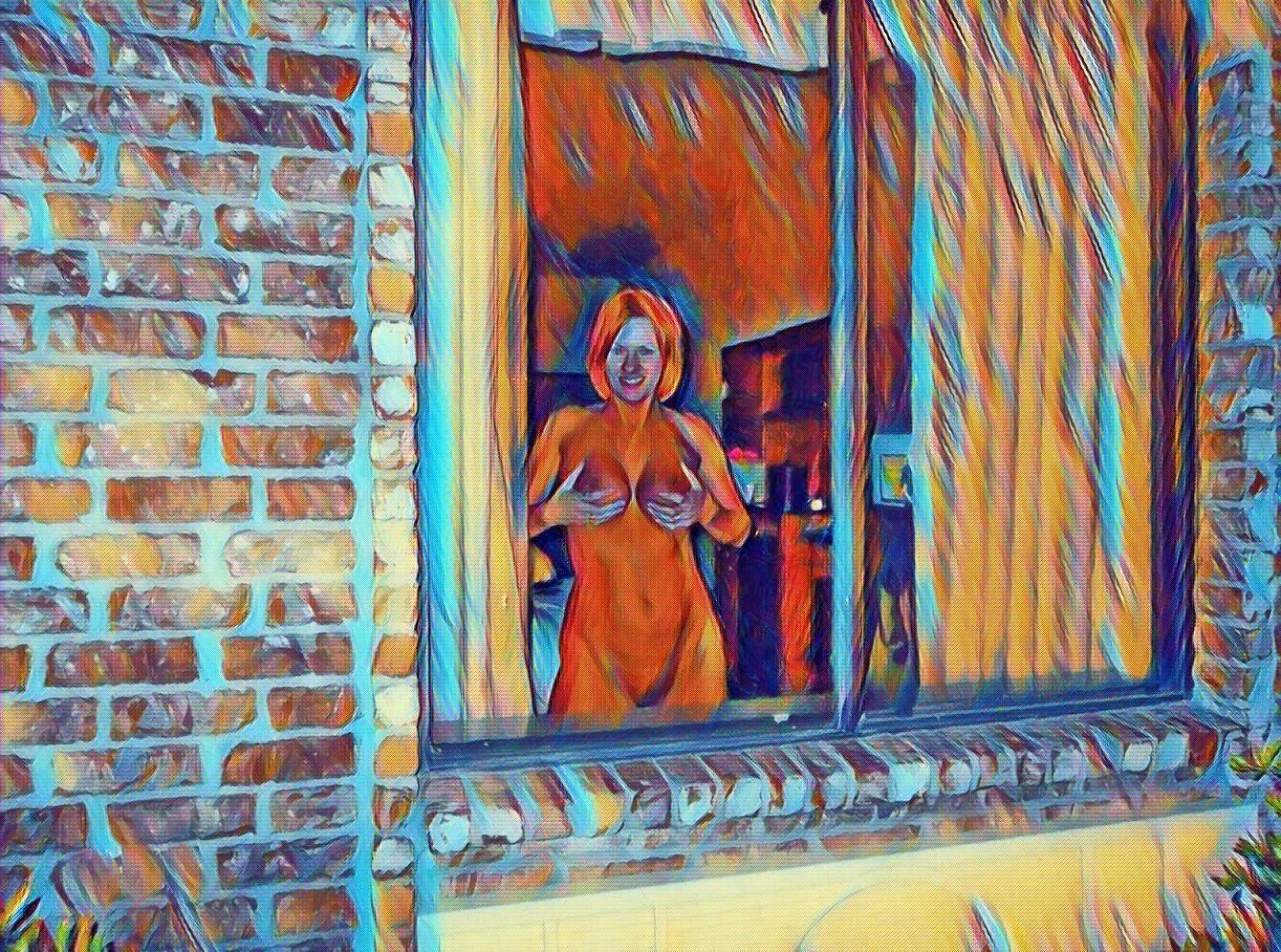 hot girls in windows#