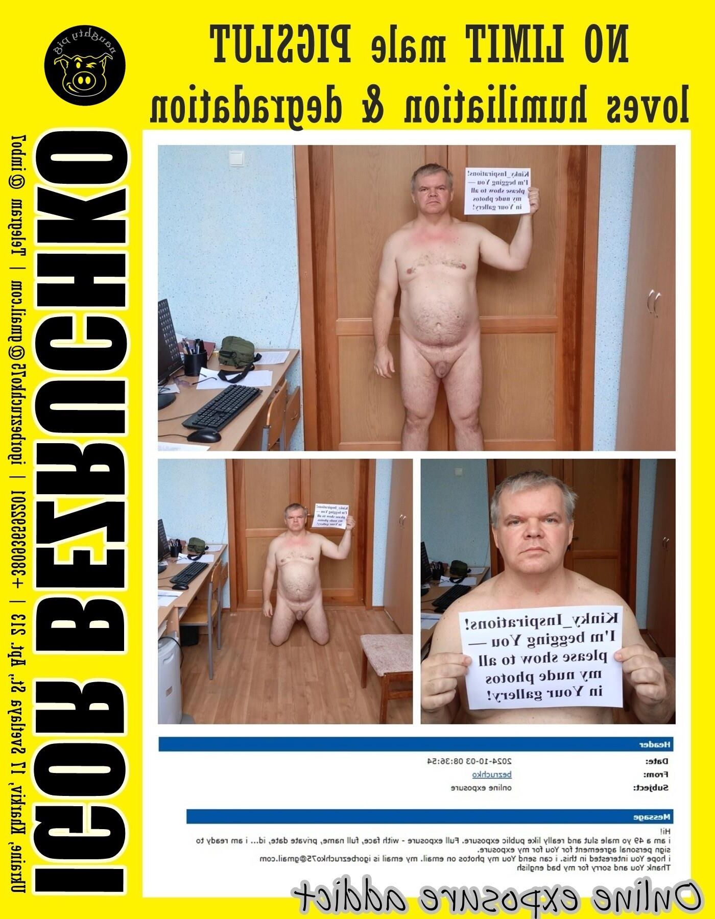 Male Webslut Igor Exposed