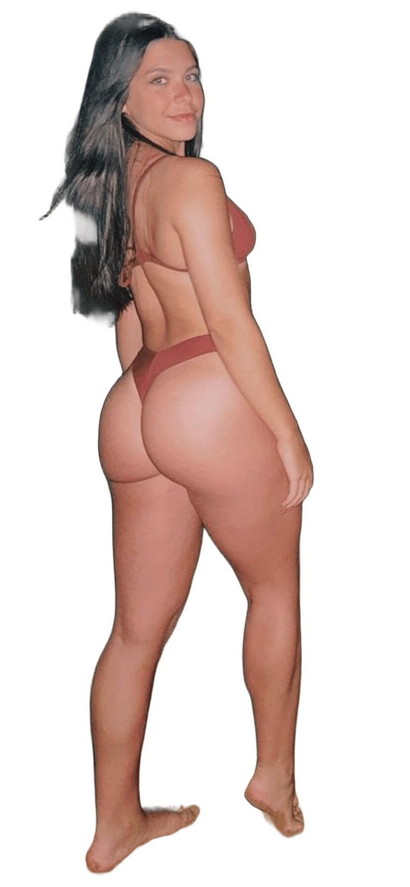 Latina Cute Big Butt Stickers 