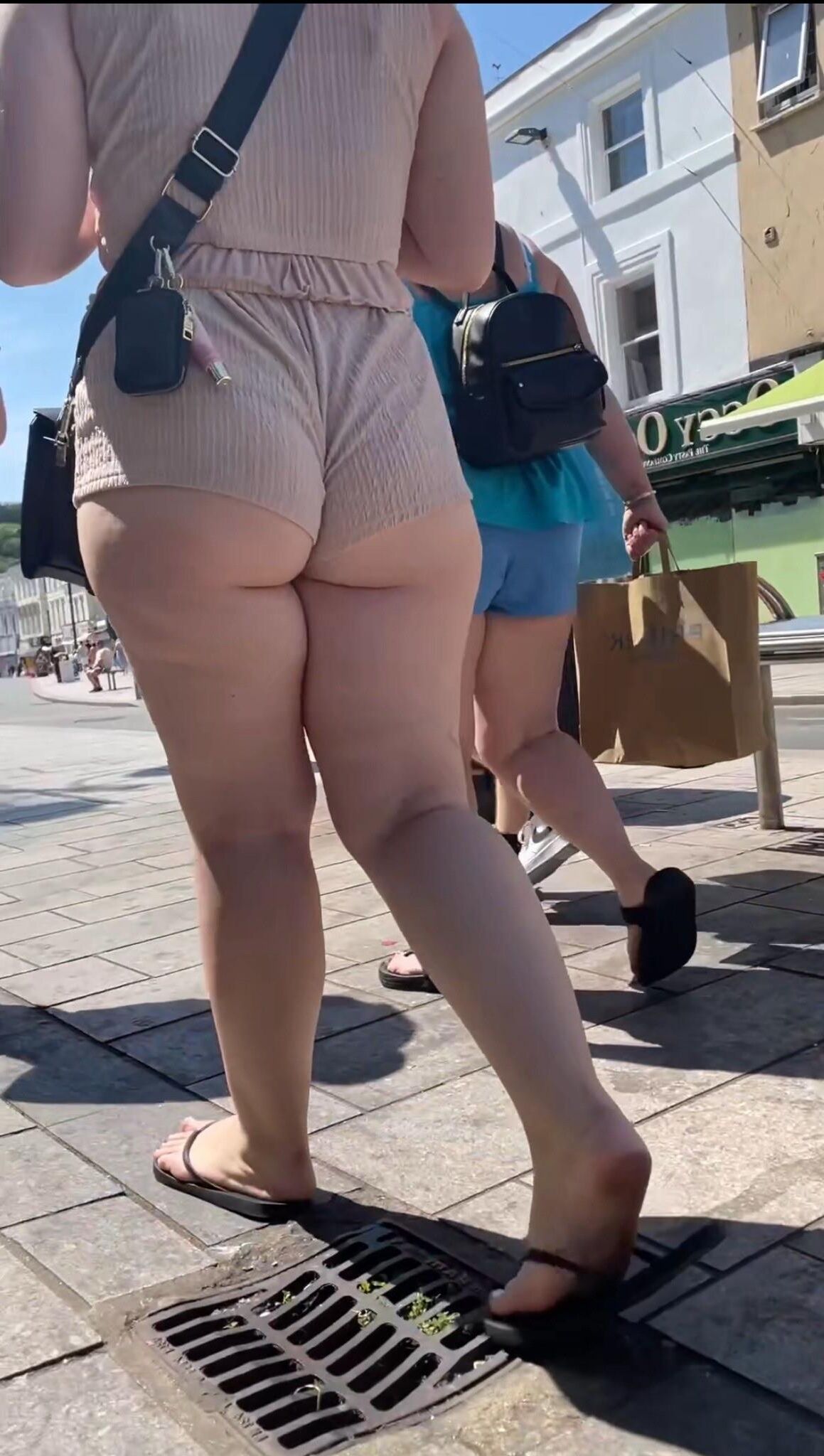 Candid Nice Ass Cheeks Shorts