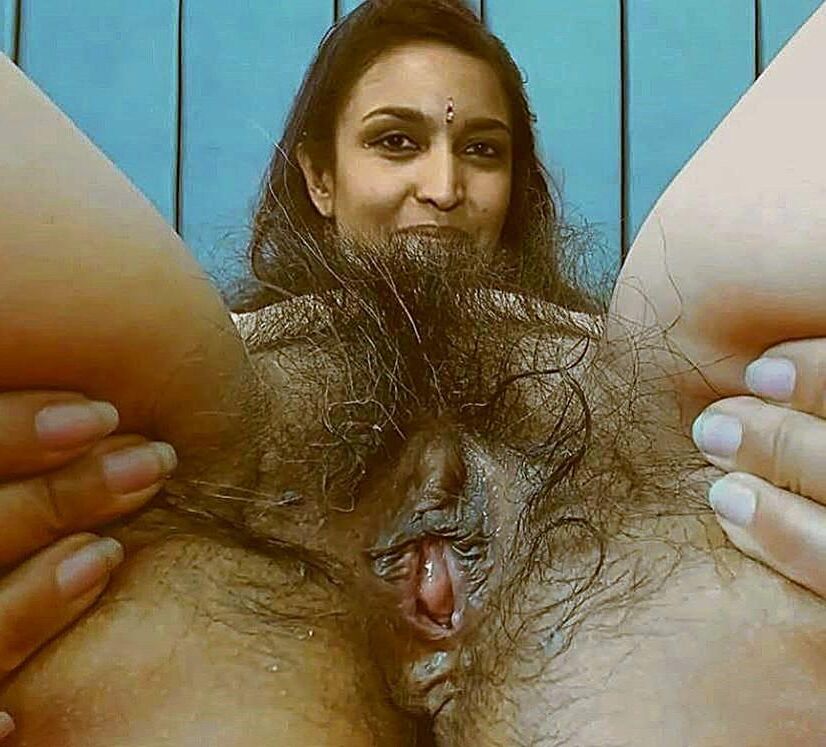 Very hairy indian wife