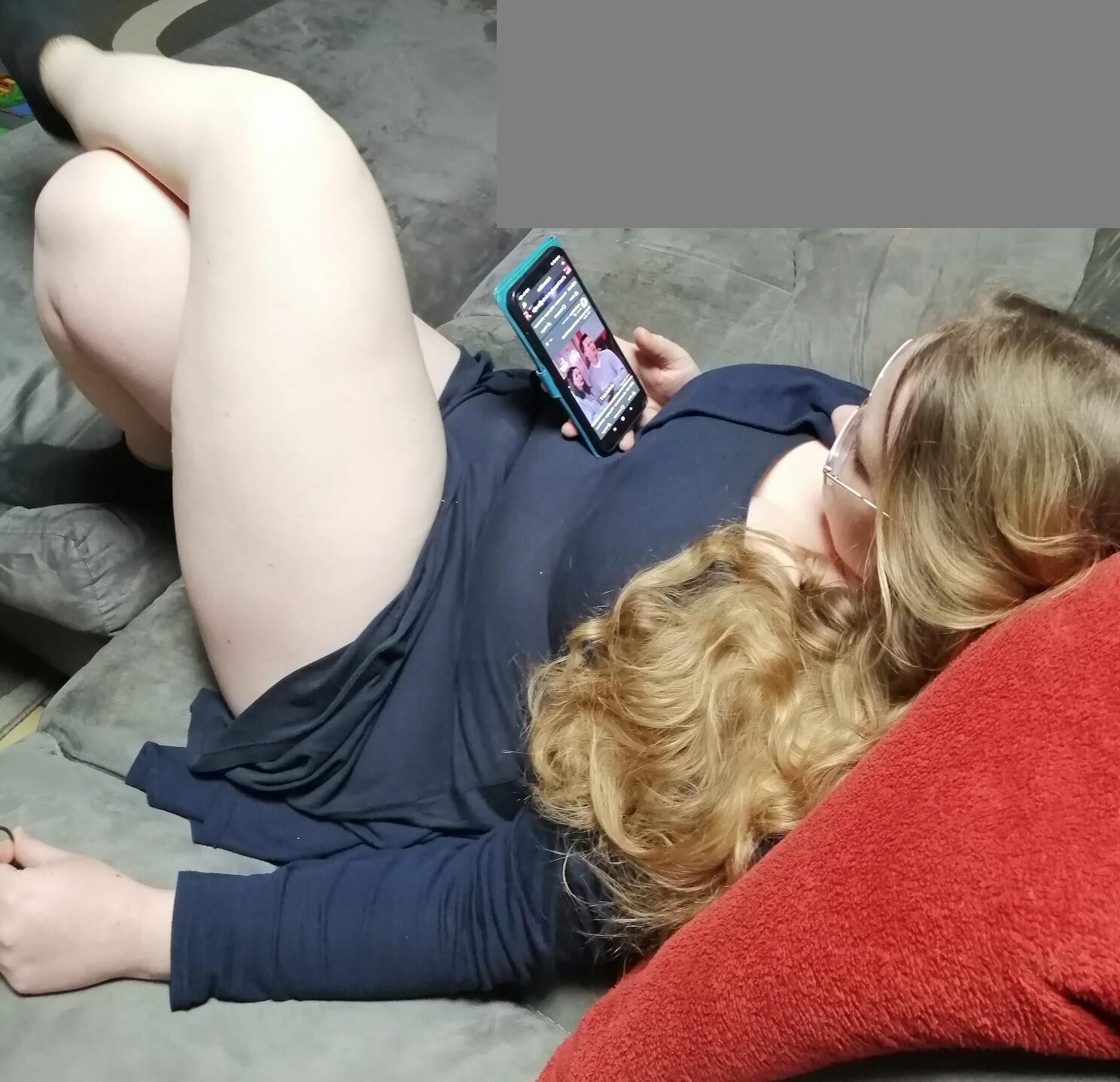 My sexy bbw blonde wife