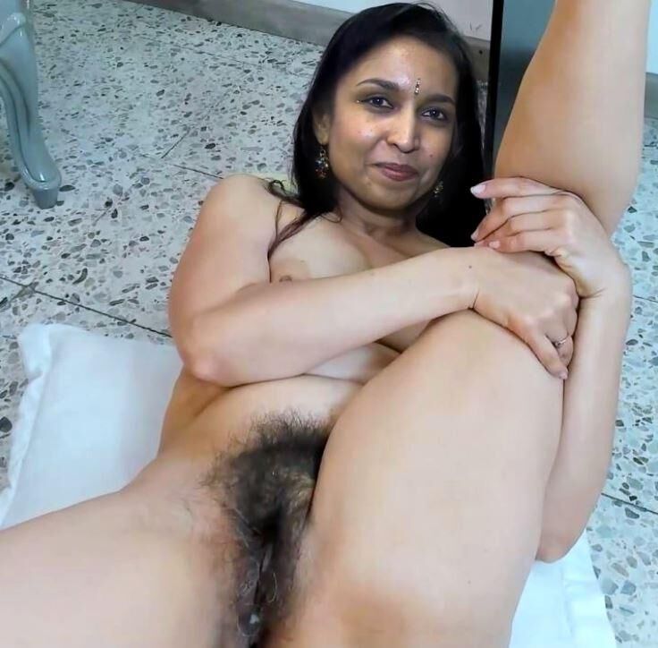 Very hairy indian wife