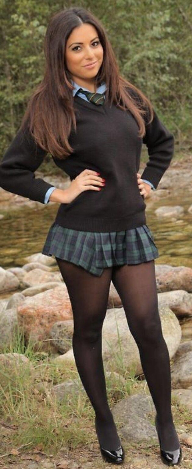 Quiero parecerme a estas chicas al estilo colegiala.