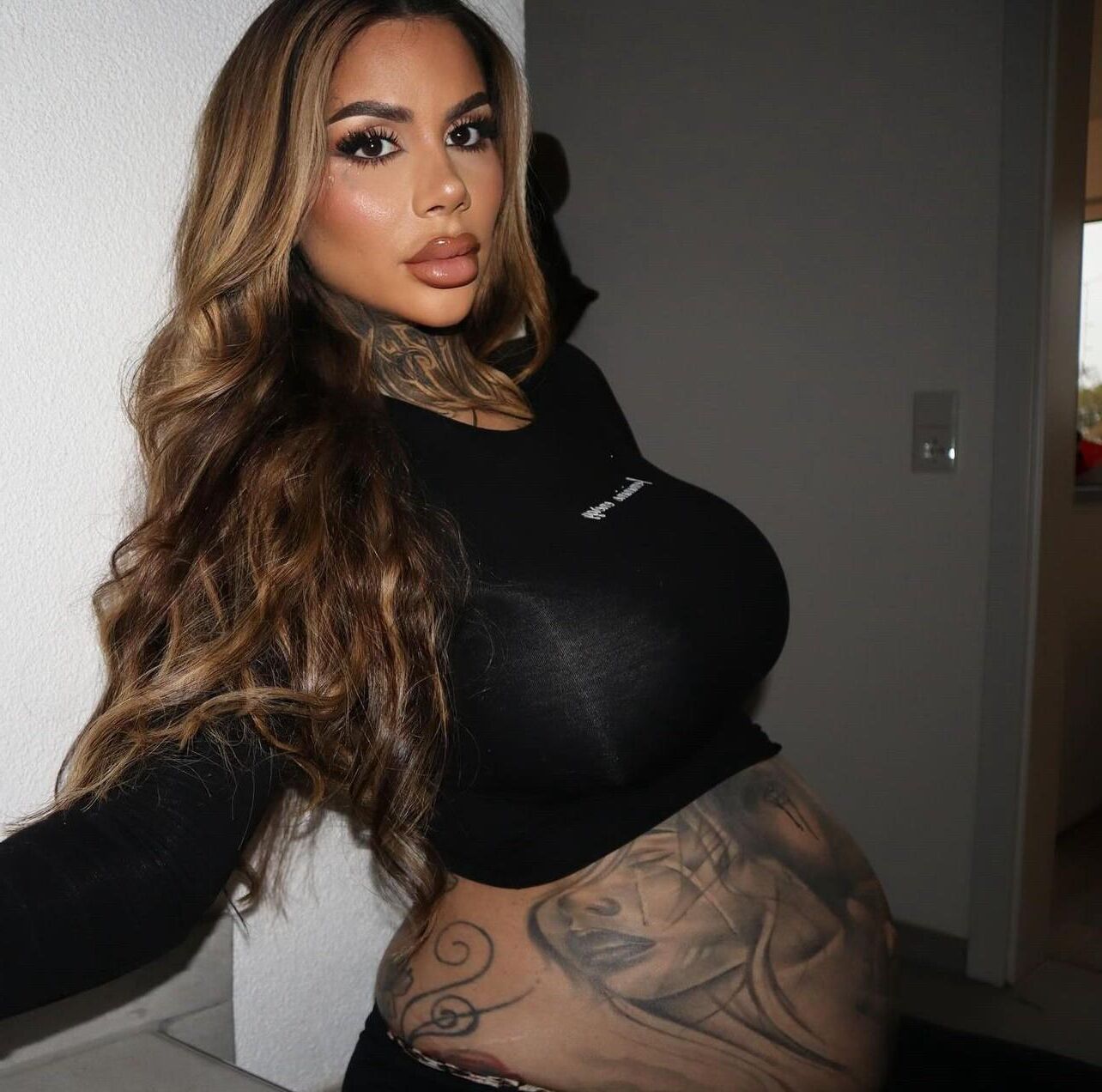 Swiss reality bitch pregnant (I hope from a black one😈)