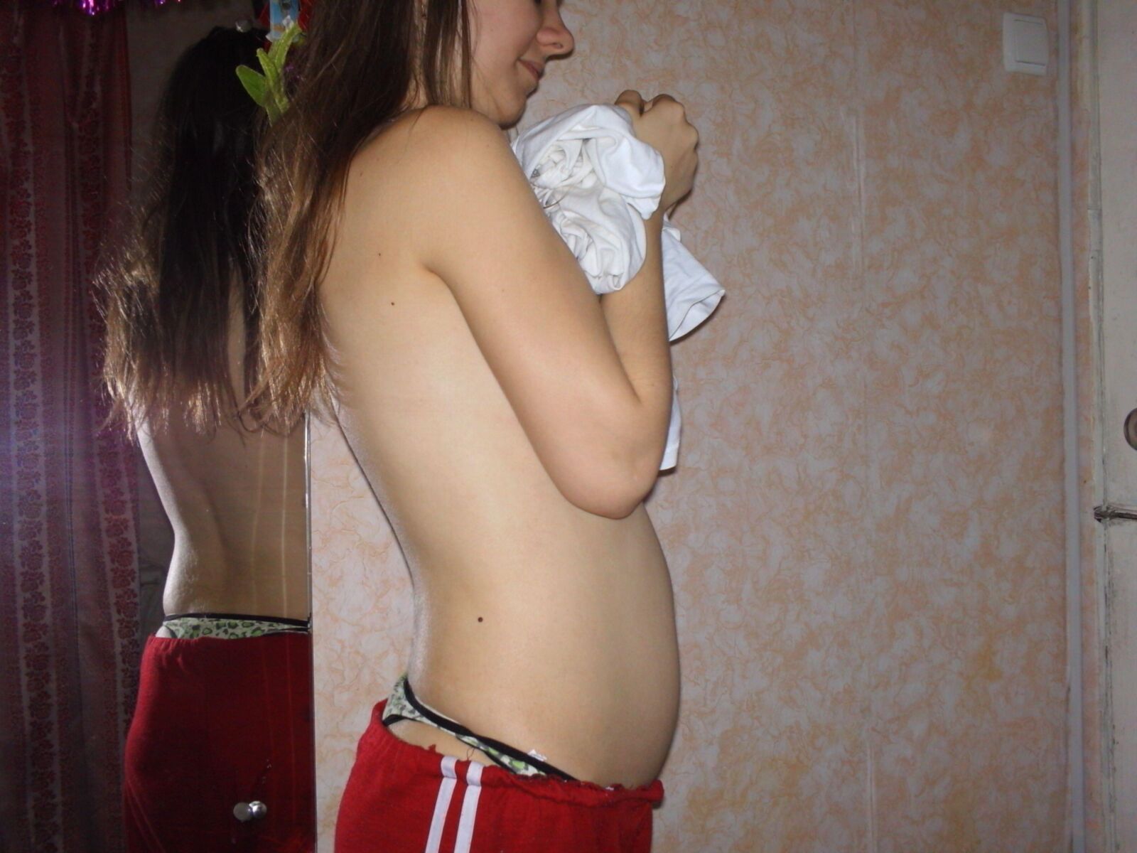 Cute pregnant Russian