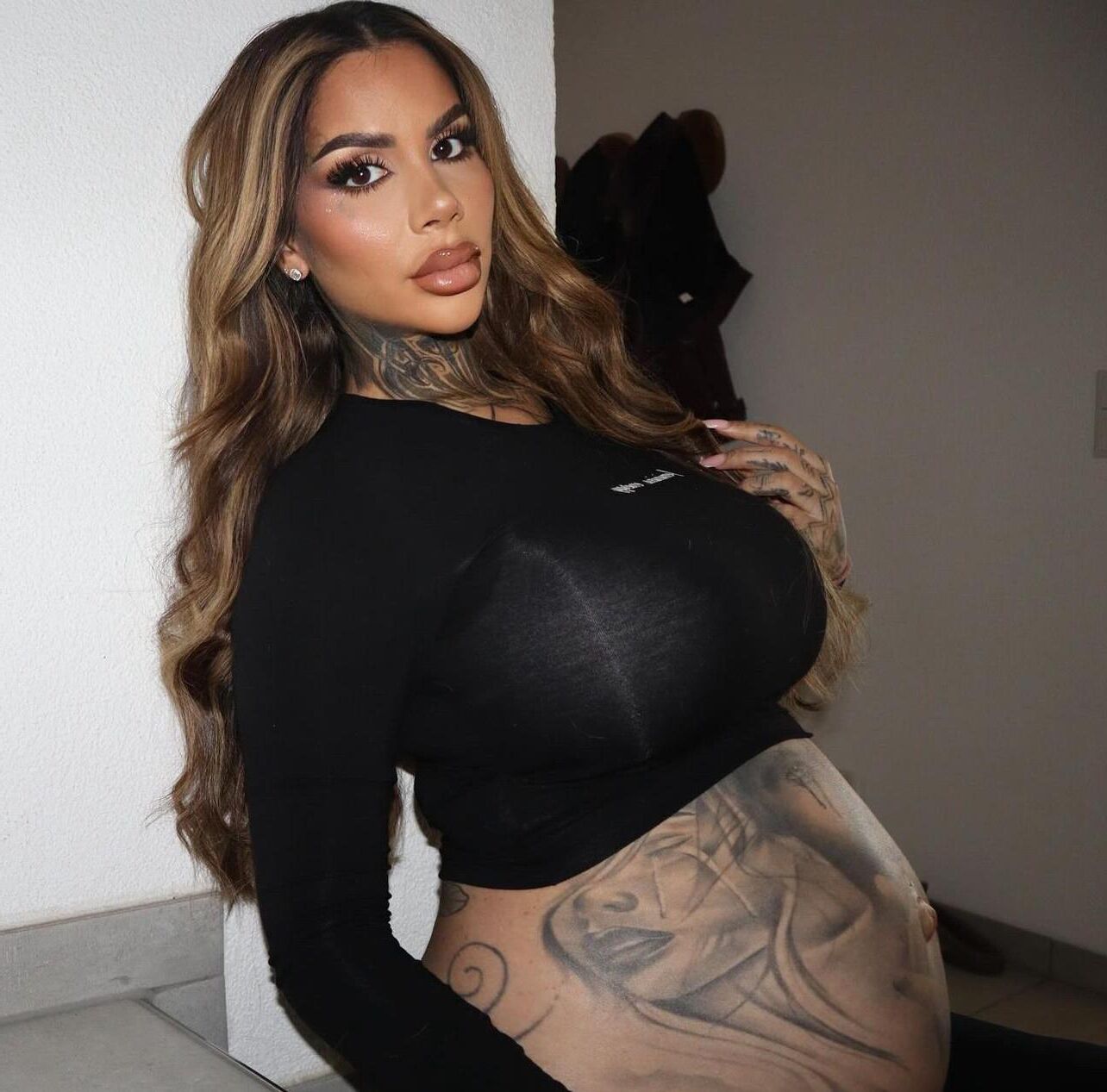 Swiss reality bitch pregnant (I hope from a black one😈)