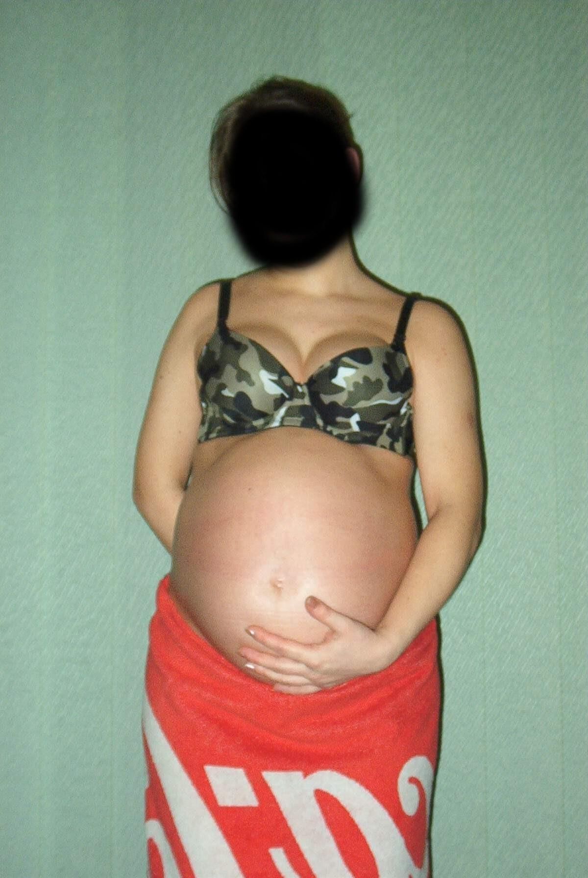 ex-wife's pregnant belly 2