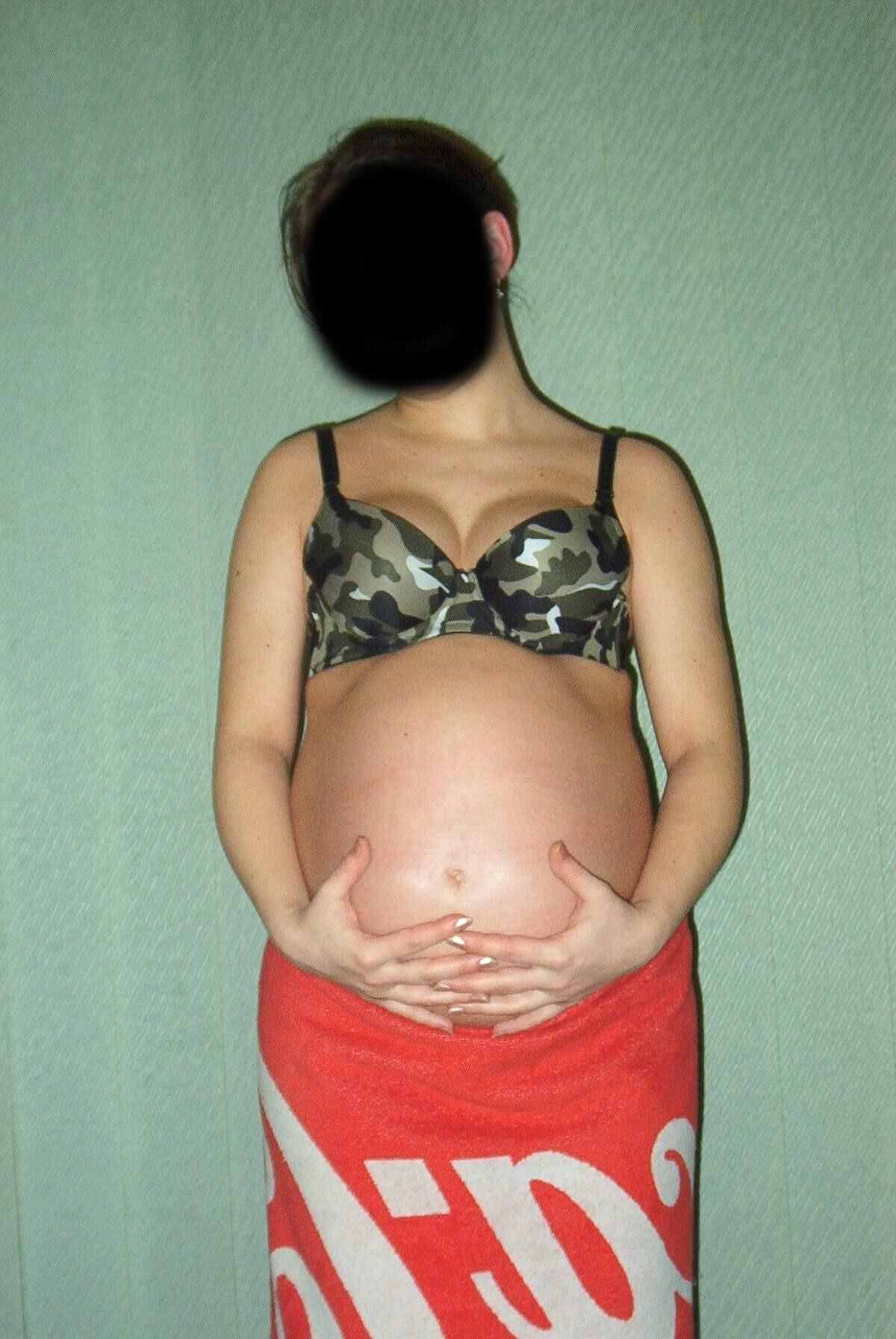 ex-wife's pregnant belly 2