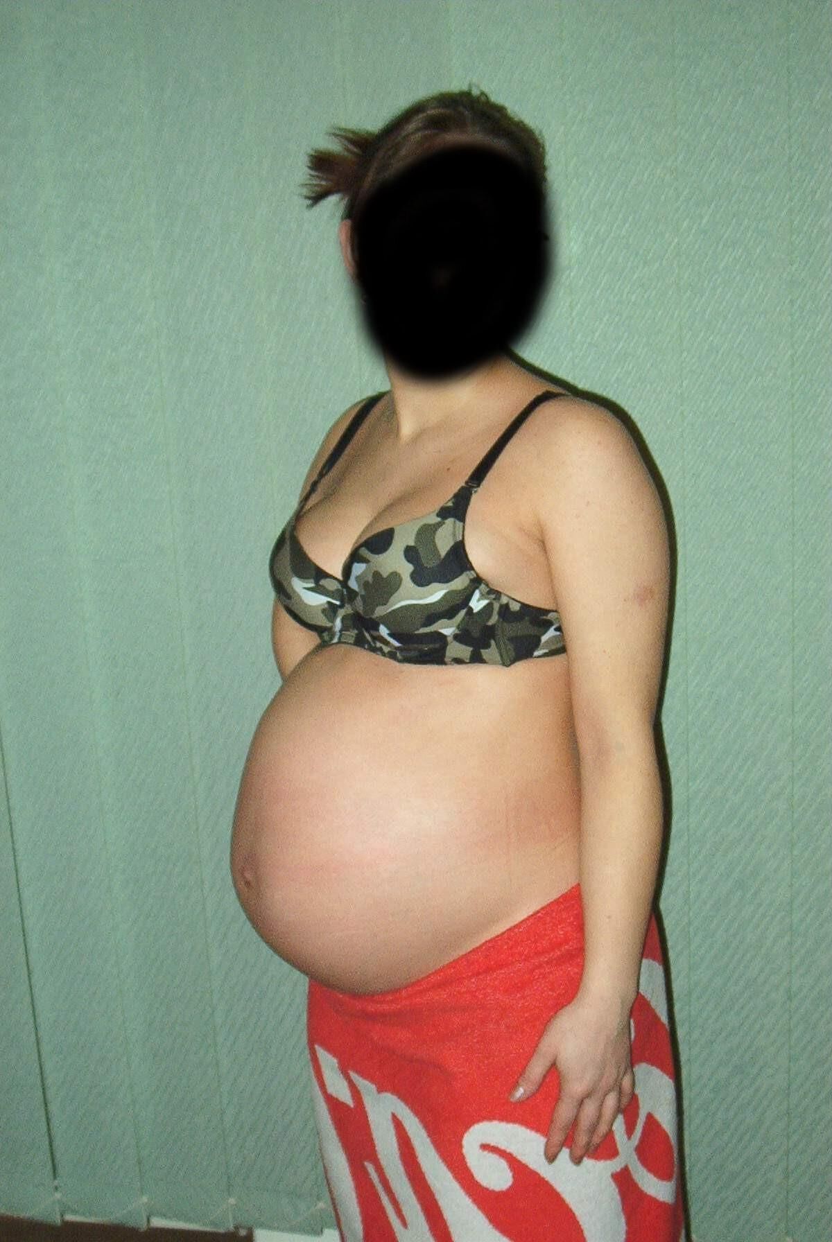 ex-wife's pregnant belly 2