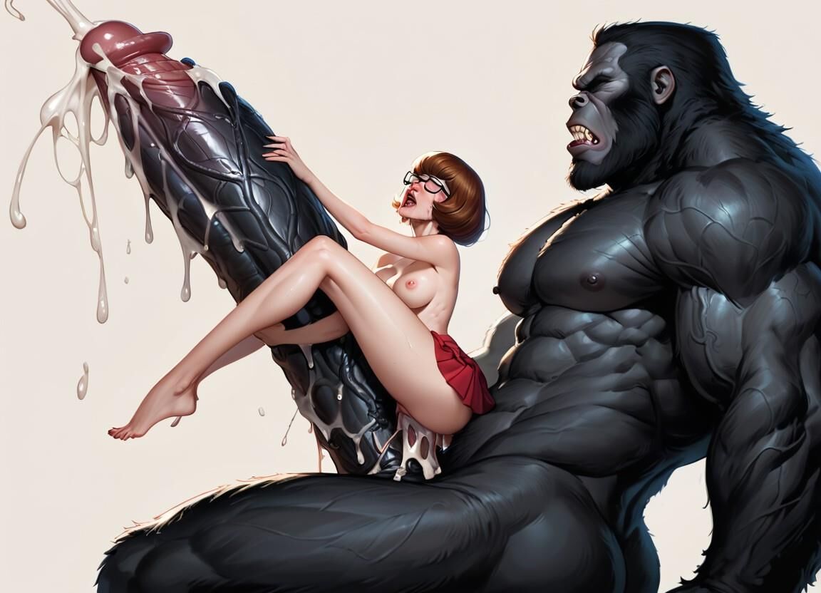 King Kong baise Velma Dinkley