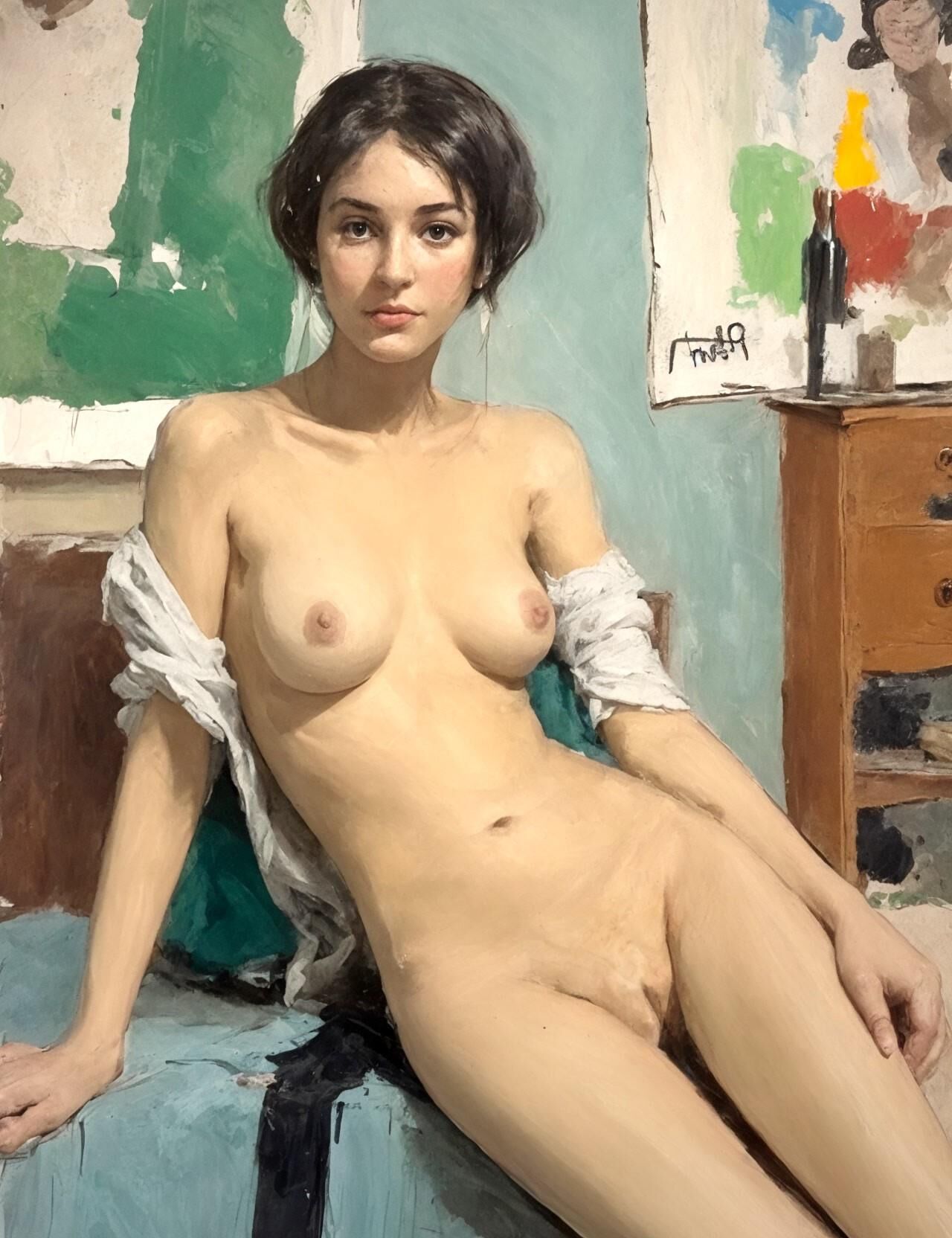 Painted Nudes