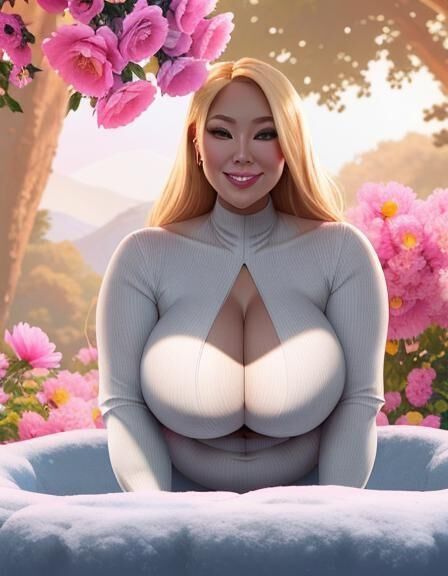  07 Curvy Women, Big Boobs and Big Butt, AI Generated