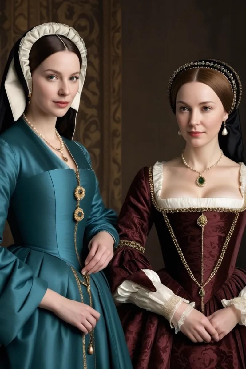 Anne and Mary Boleyn