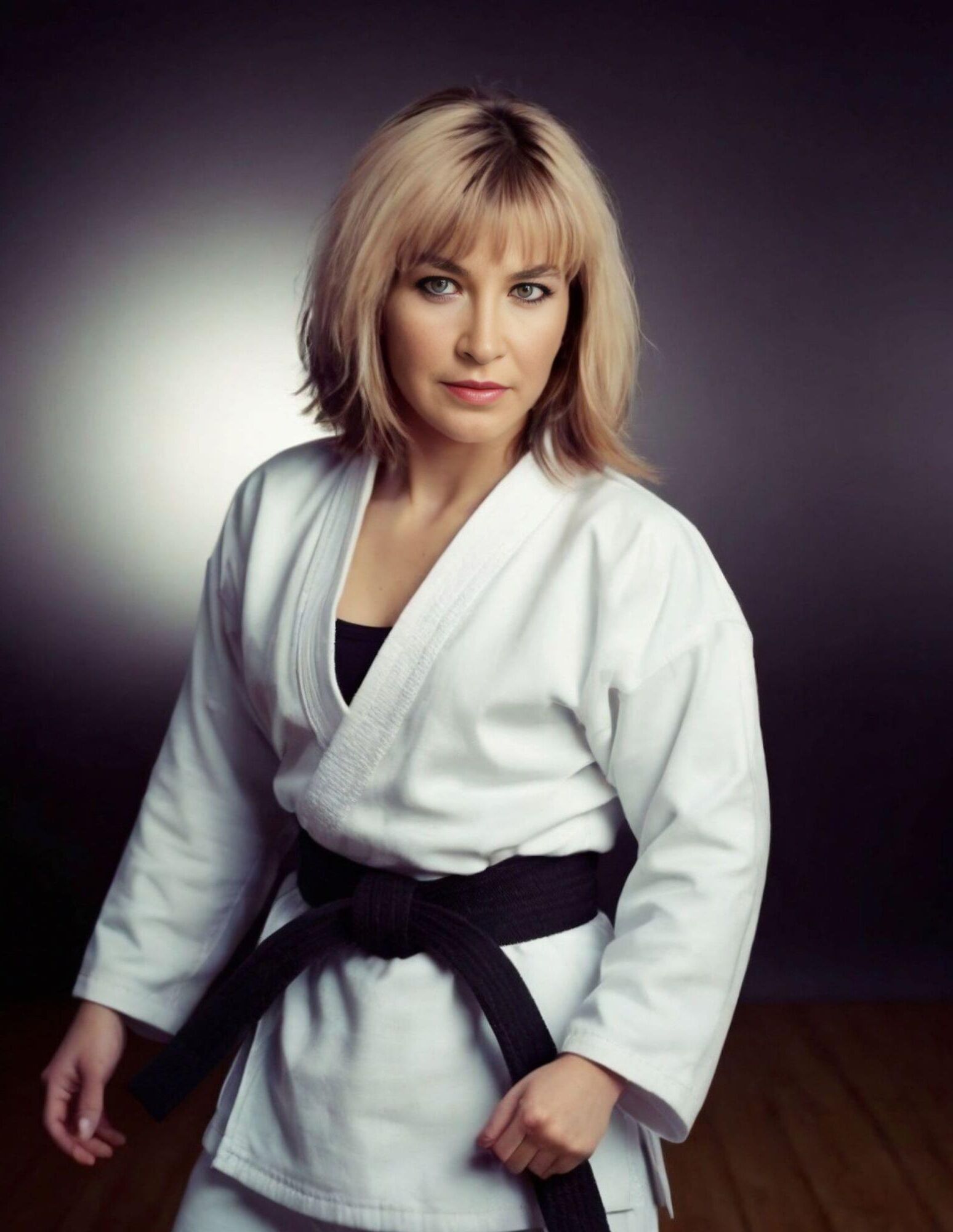 Karate star Cynthia Rothrock