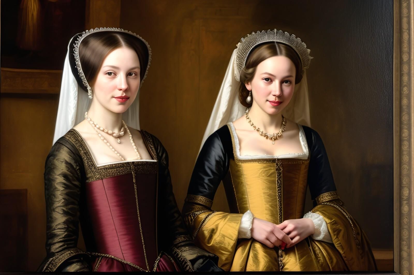 Anne and Mary Boleyn