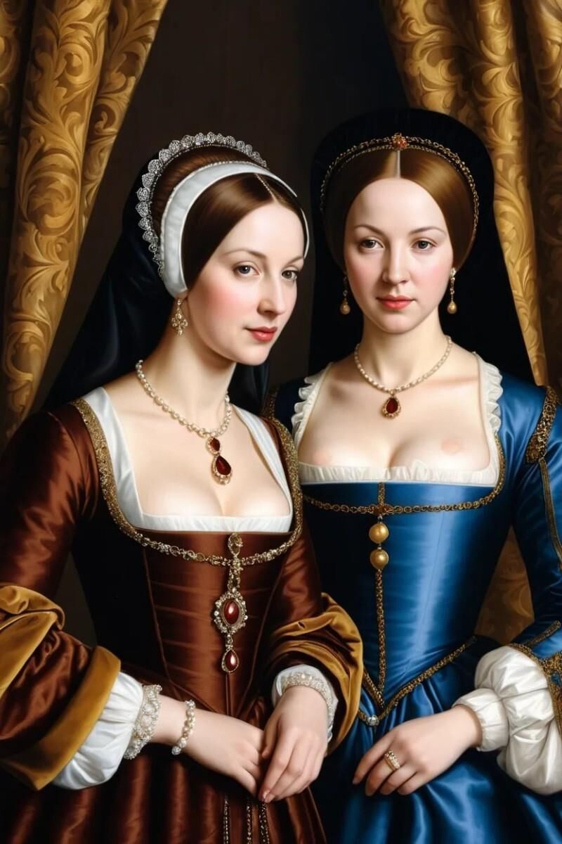 Anne and Mary Boleyn