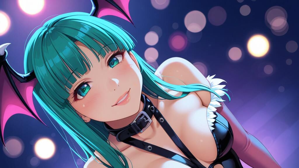 Morrigan Aensland (Darkstalkers) Cosplay of Girl's Sleepovers