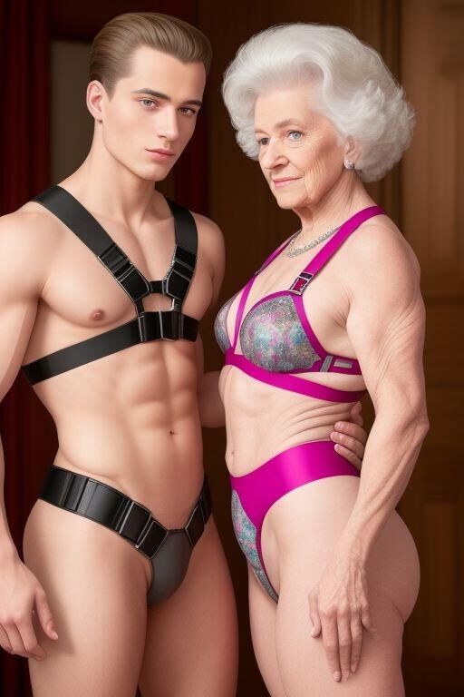 AI 67 Granny loves younger boys