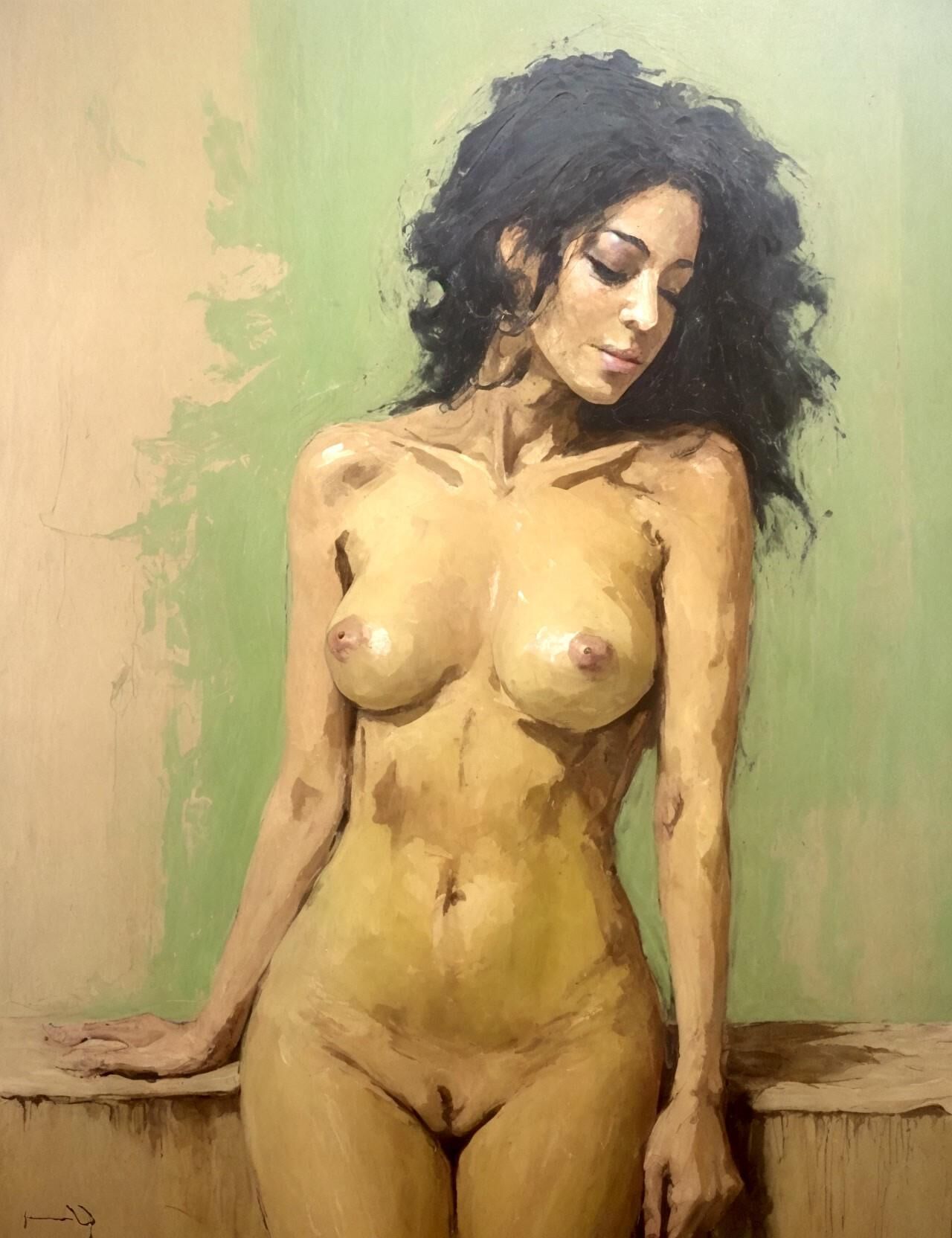 Painted Nudes