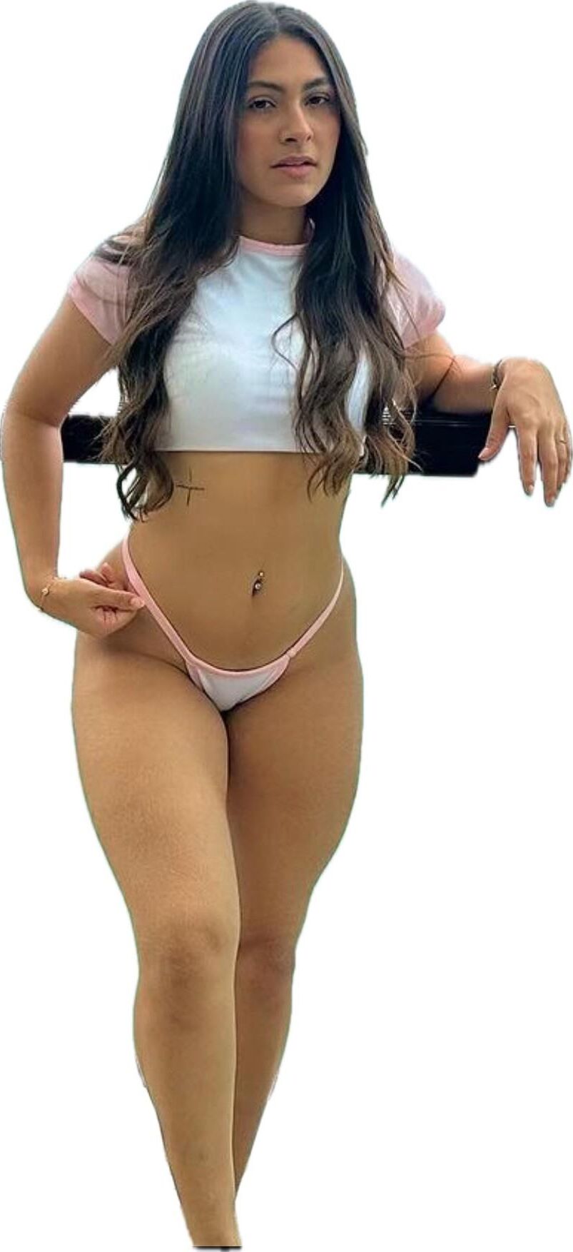 Latina Cute Big Butt Stickers 