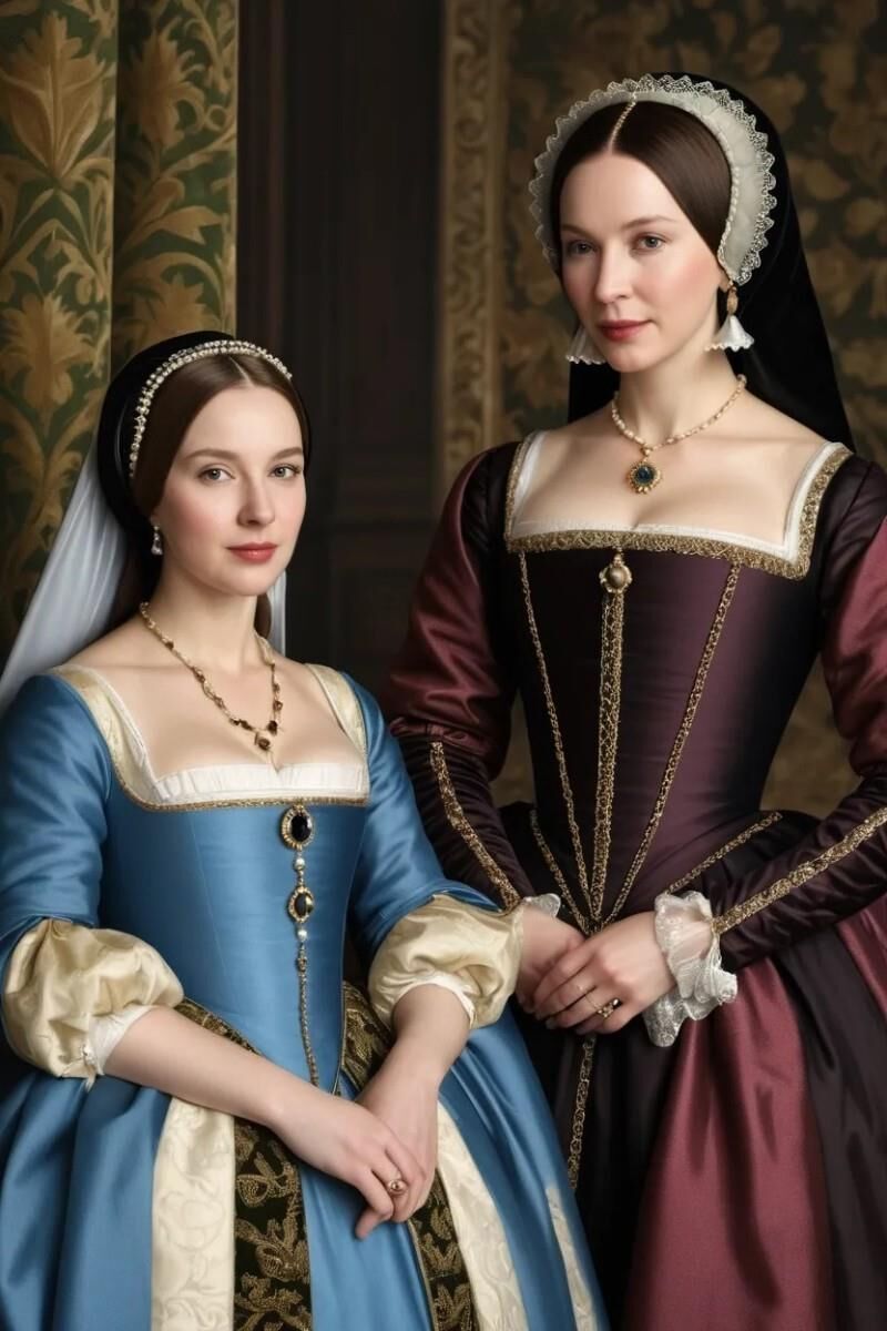 Anne and Mary Boleyn