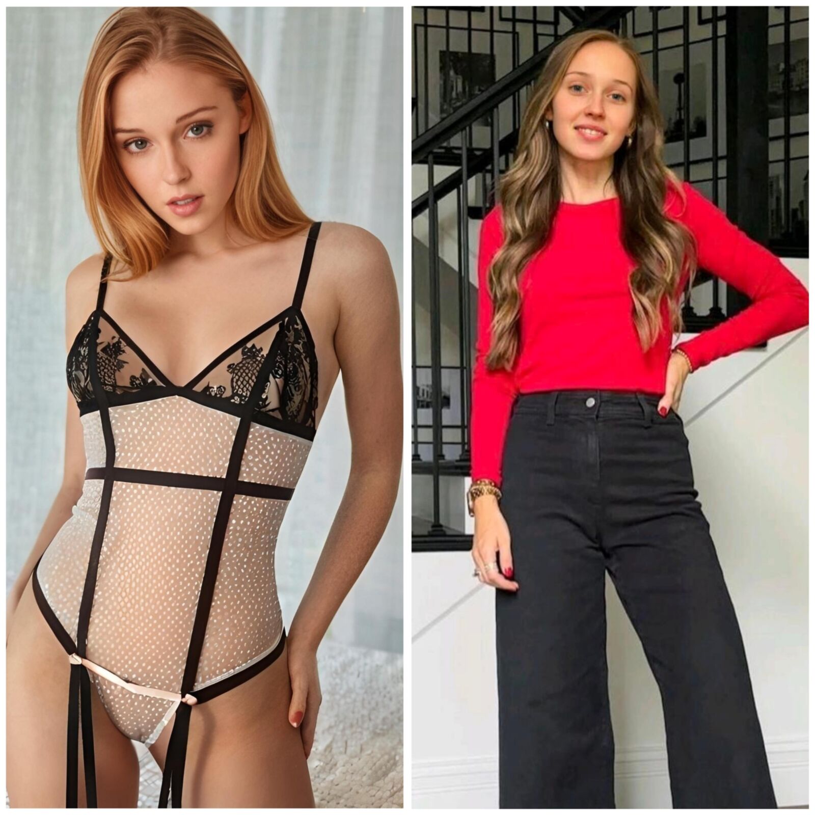 What I wear for my husband vs what I wear for his friends