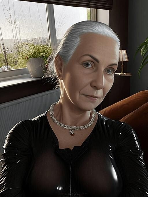 AI collection 58 mature granny