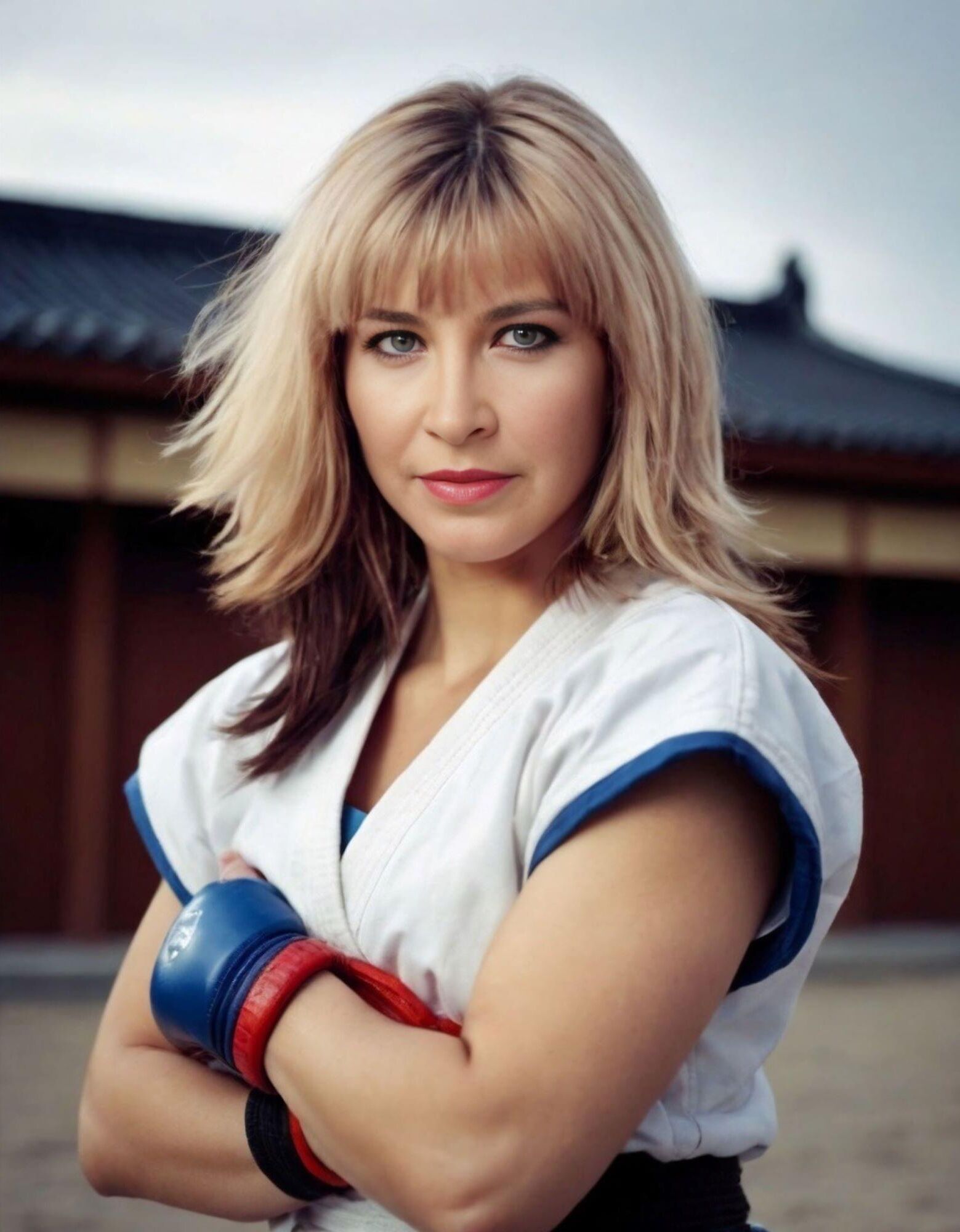 Karate star Cynthia Rothrock