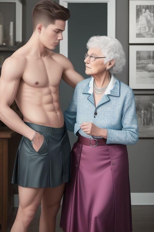 AI 67 Granny loves younger boys