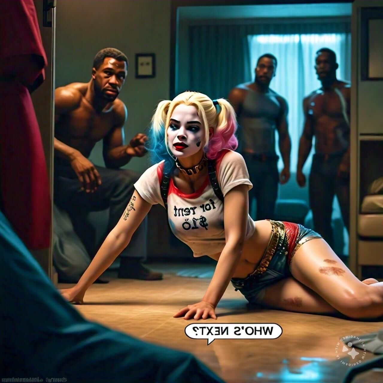 Harley Quinn bbc whore 