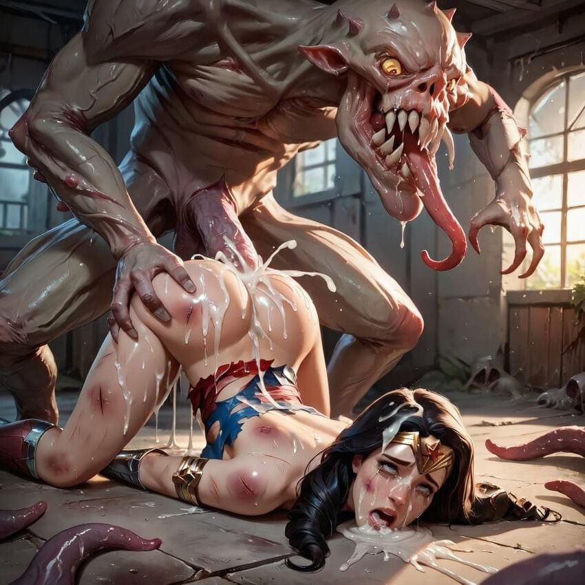 Wonder Woman defeated