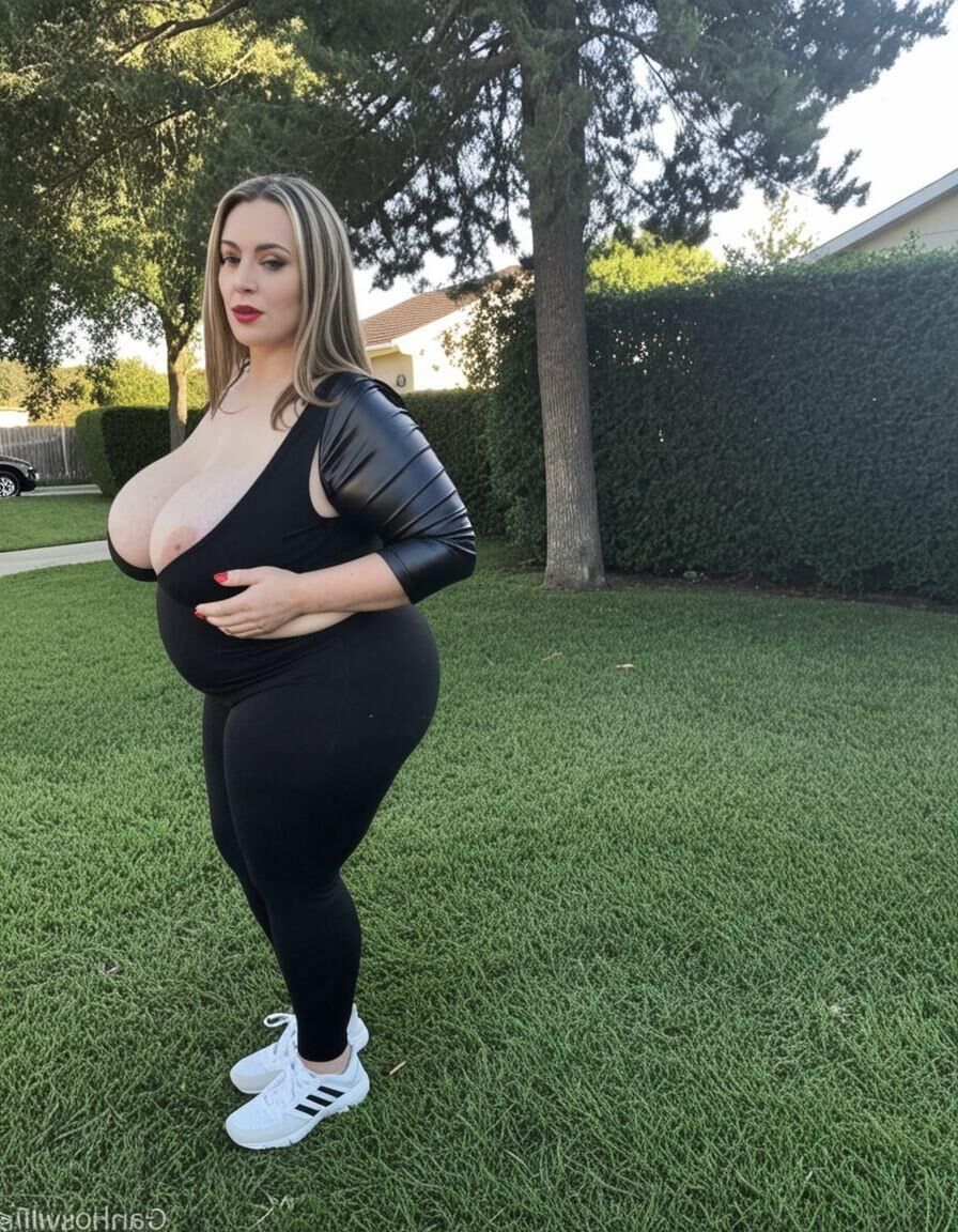 Transforming your mom into a fat, dumb bimbo slut