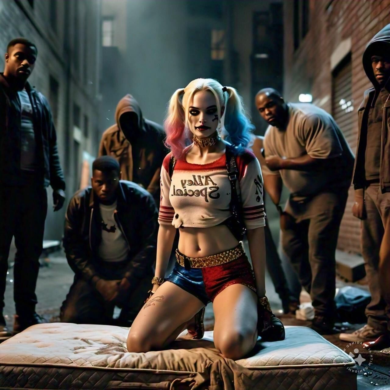 Harley Quinn bbc whore 