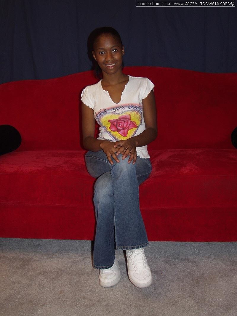 Sweet black teen Monique 