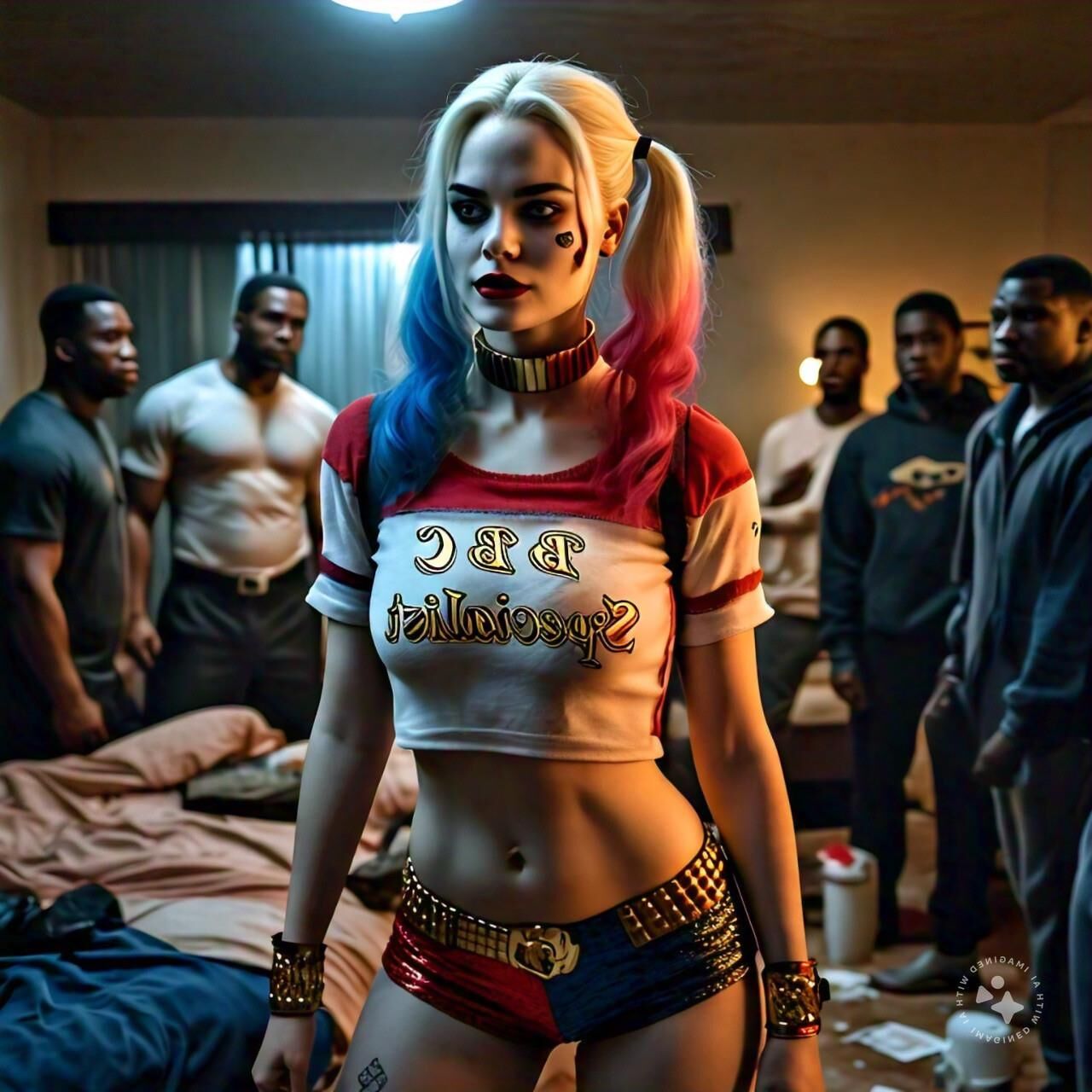 Harley Quinn bbc whore 