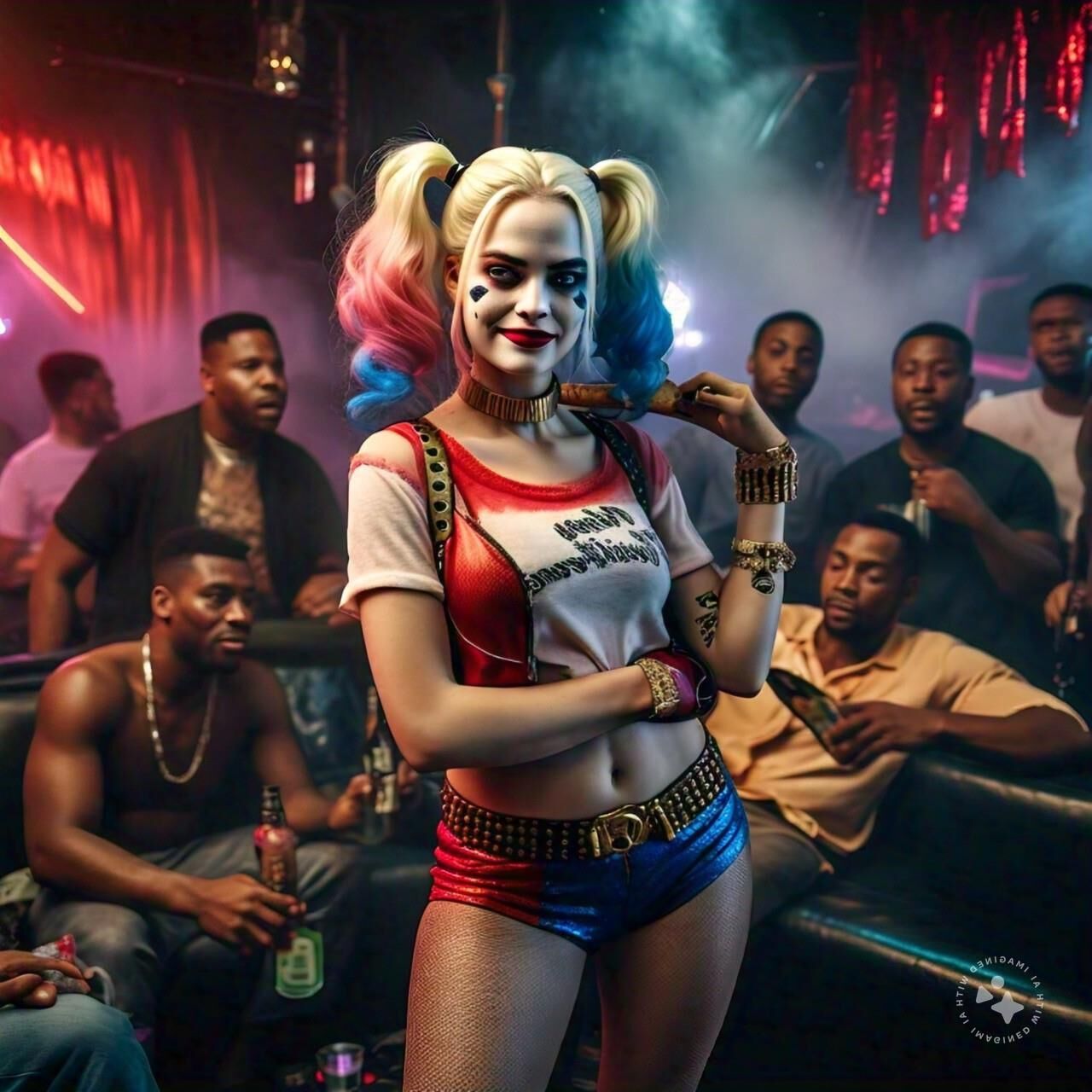 Harley Quinn bbc whore 