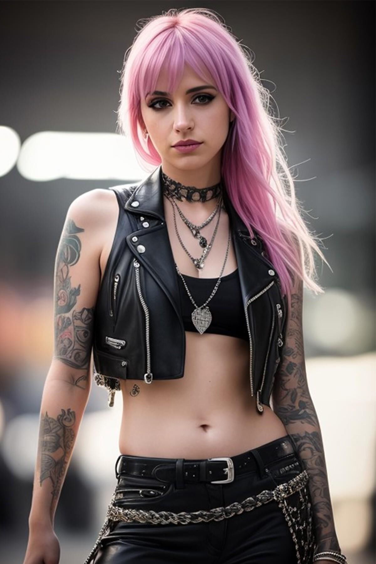 Fille punk