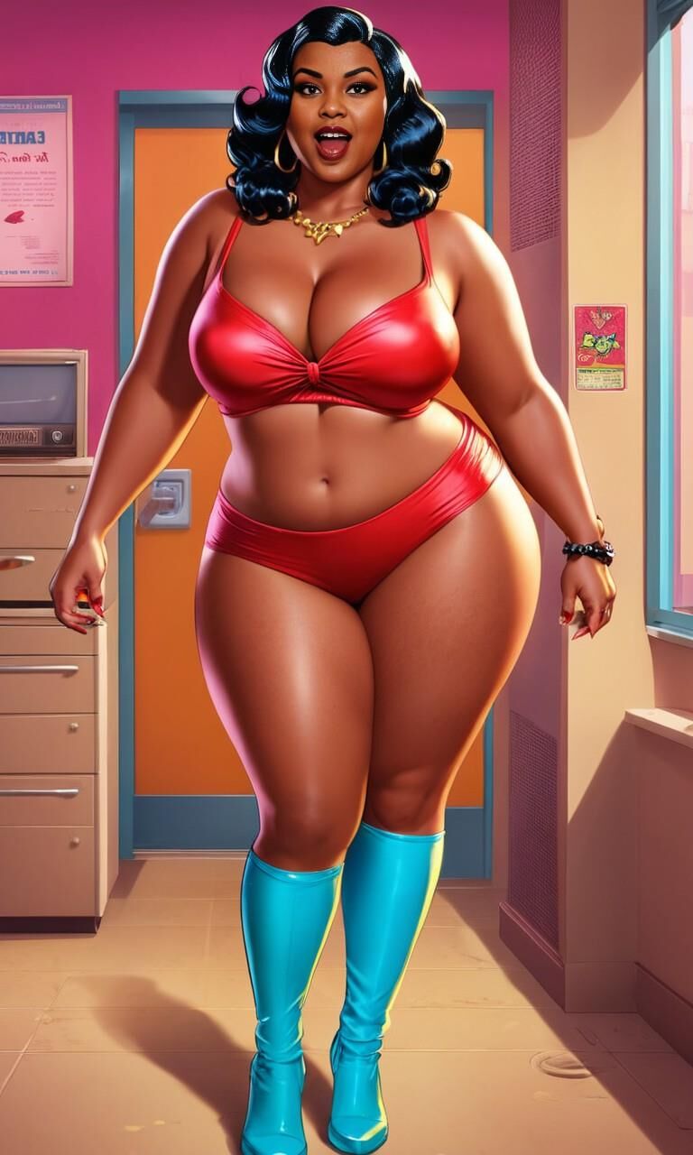 BBW Ai ebony Art