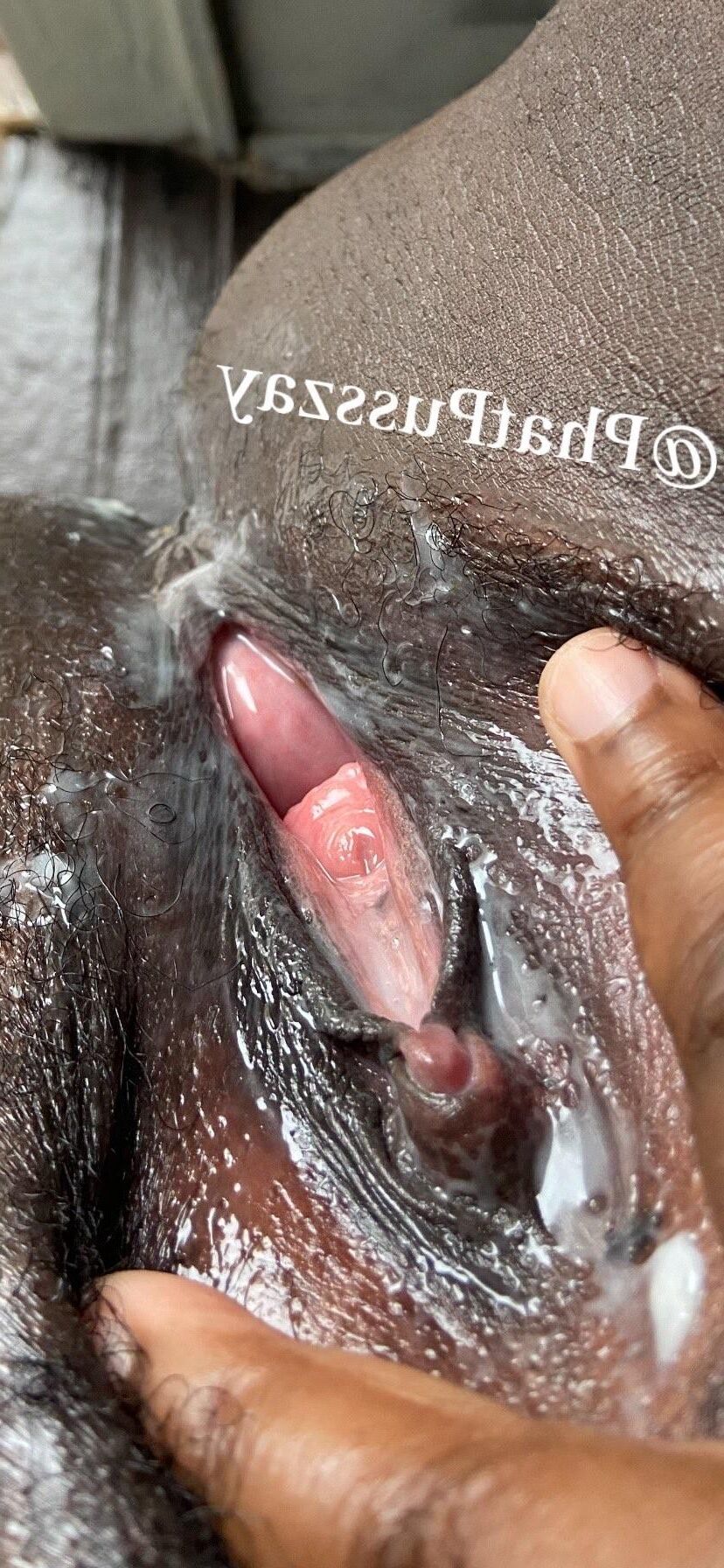 Ébano Enorme Areola Phat Pusszay