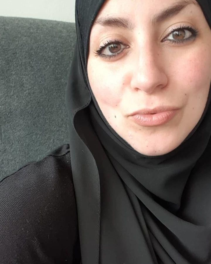 Hijabi puta musulmana puta mamá cara para mamada