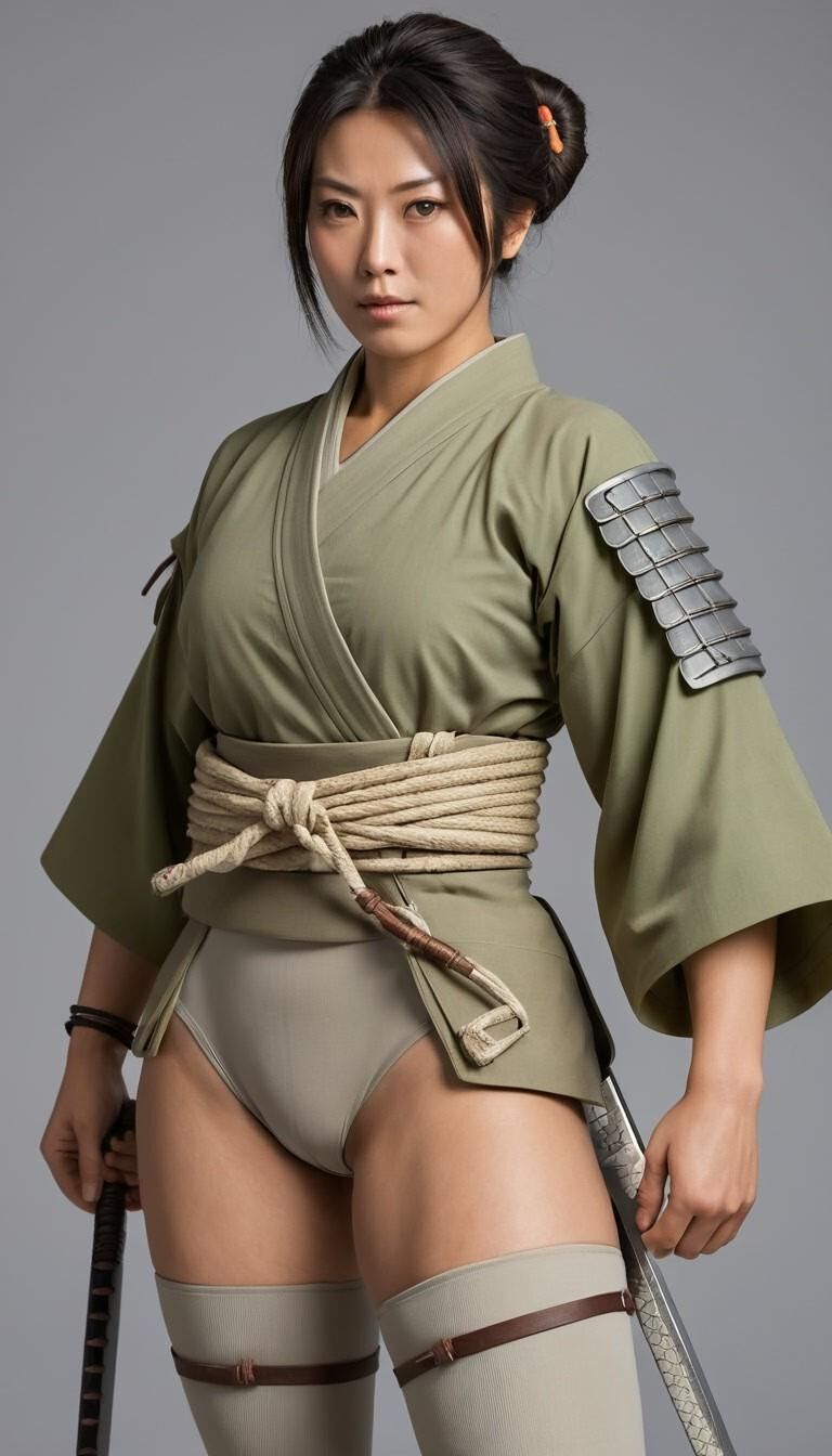 AI Japanese 1 ninja, kimono