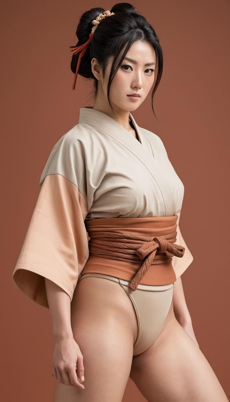 AI Japanese 1 ninja, kimono