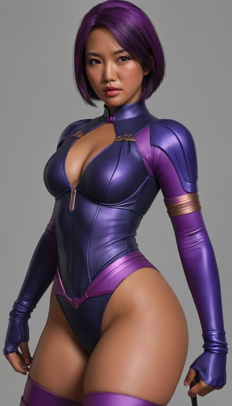 AI Cosplay Psylocke