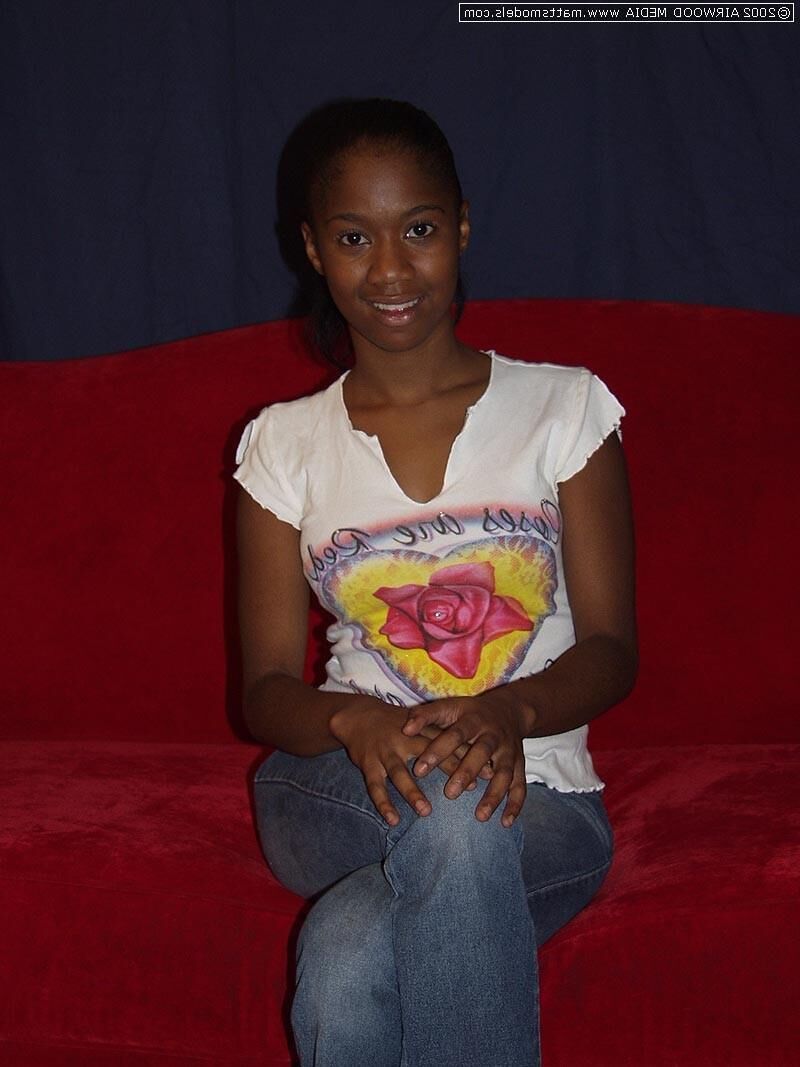 Sweet black teen Monique 